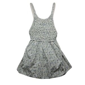 Free People Light Blue Floral Mini Dress